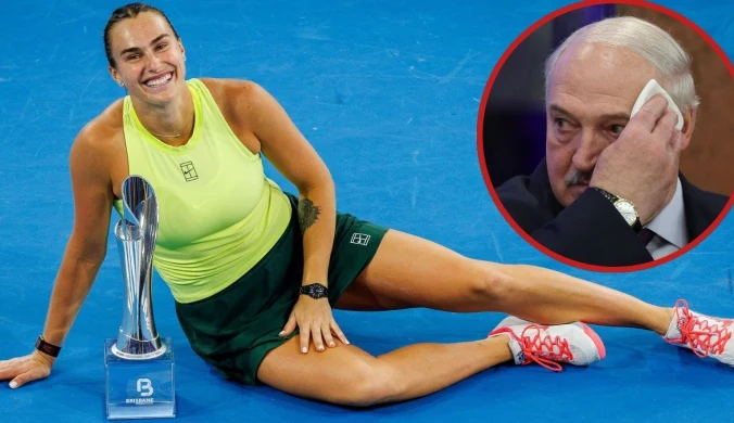 Sabalenka się tłumaczy. Były dwa pocałunki. Oficjalne stanowisko Łukaszenki