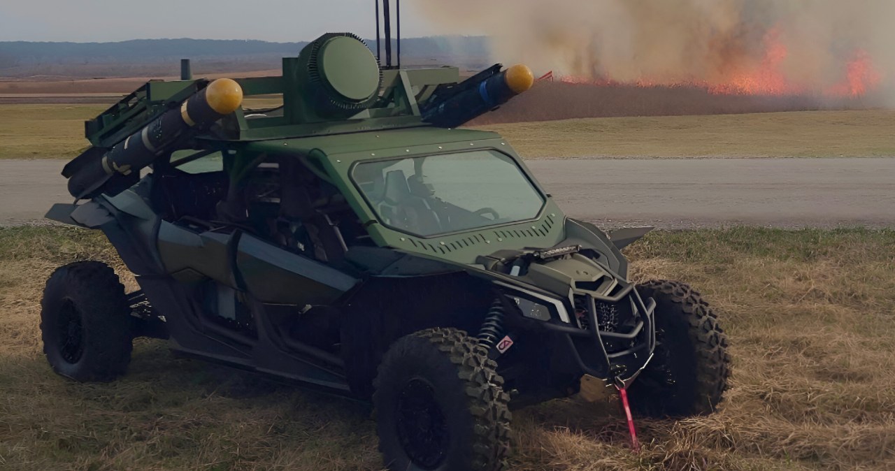 Ukraina jako pierwsza otrzymała tę broń. Już niszczy roje dronów