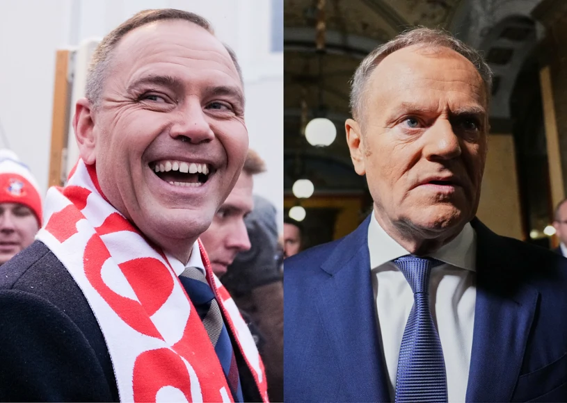 Burza wokół Nawrockiego. Wystarczyły 2 słowa. I nagle taka szpila w Tuska