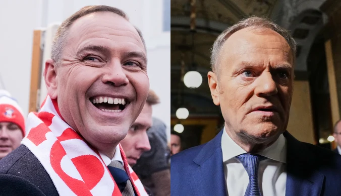 Burza wokół Nawrockiego. Wystarczyły 2 słowa. I nagle taka szpila w Tuska