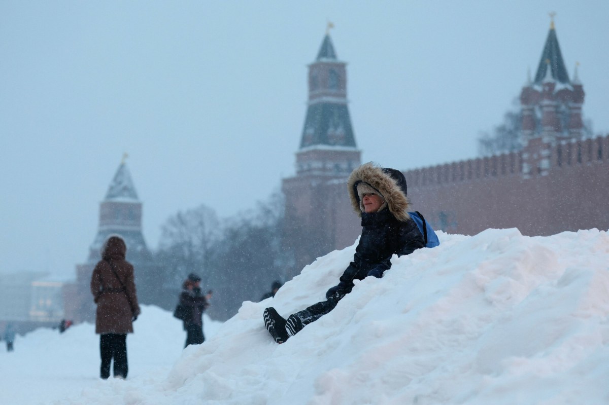 Zima zaskoczyła Rosjan. Moskwa zakopana pod warstwą śniegu