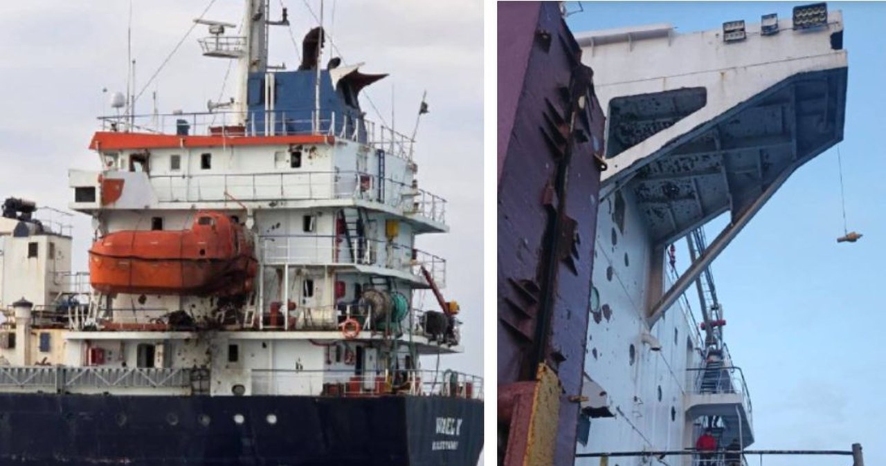 Czarna seria na Morzu Czarnym. Rosja uderza w zagraniczne statki, są ranni