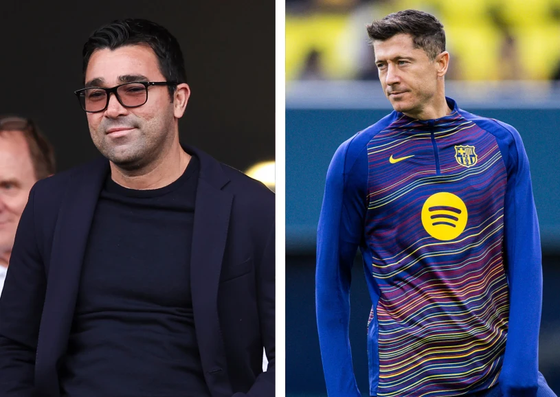 Dyrektor "Barcy" zapytany wprost o "Lewego". Taka ma być jego przyszłość