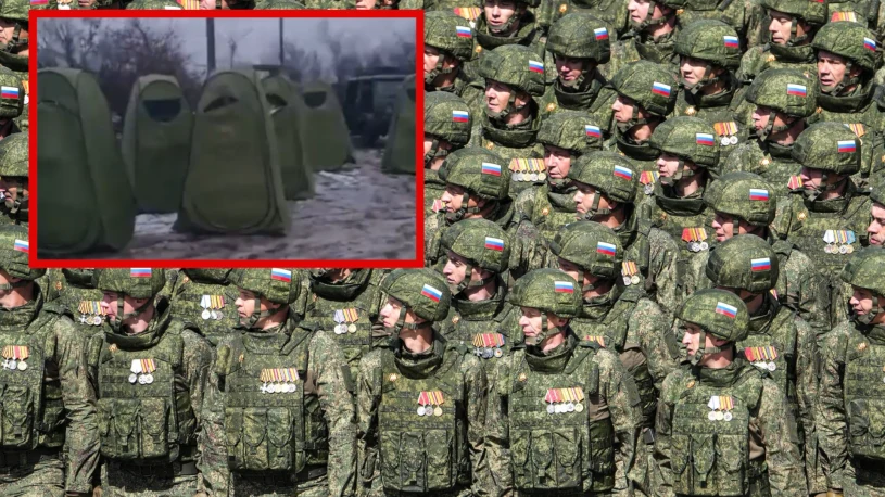 The Russians have come up with a fresh  maneuver  for drones. They are hiding in tents