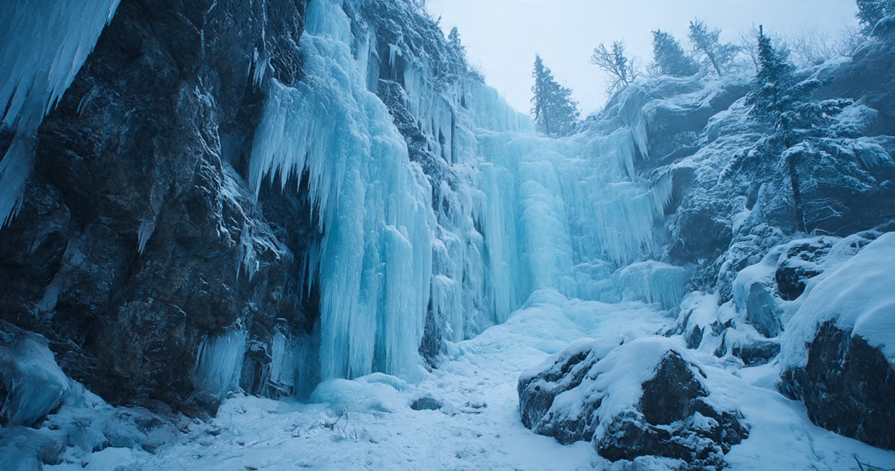 Mróz skuł lodem wodospady w Polsce. Prognoza nie pozostawia złudzeń