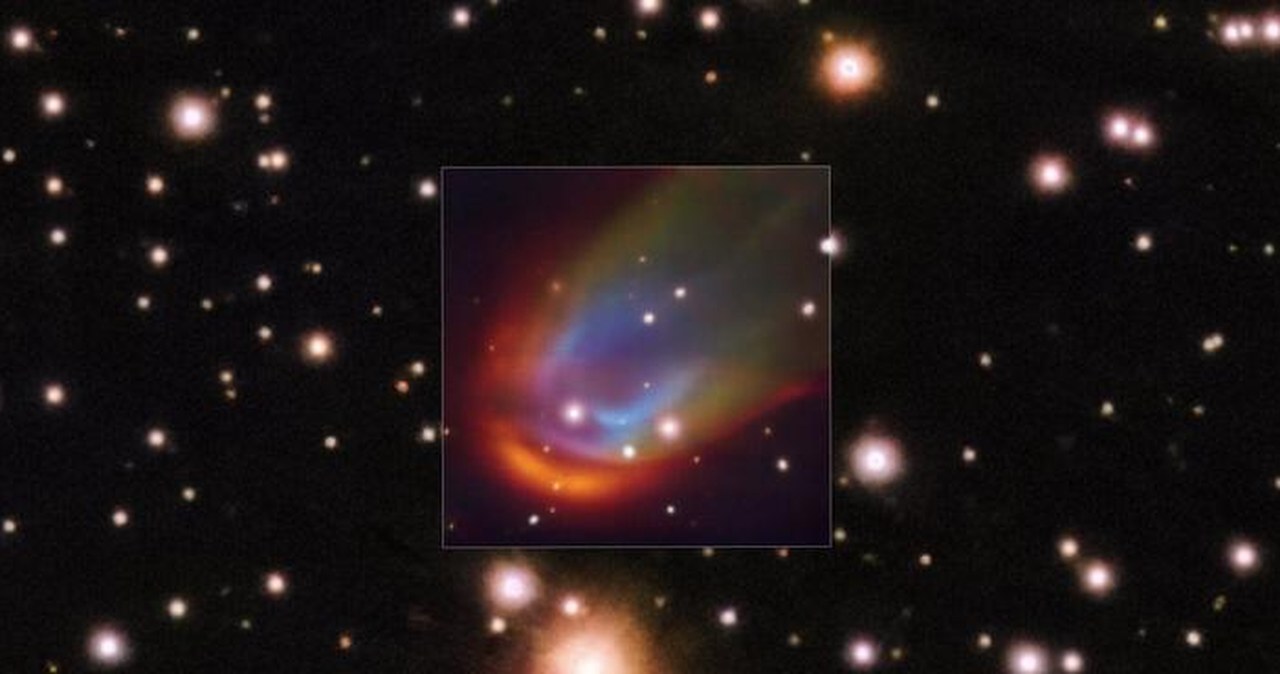 Niezwykły łuk wokół białego karła. RXJ0528+2838 szokuje astronomów