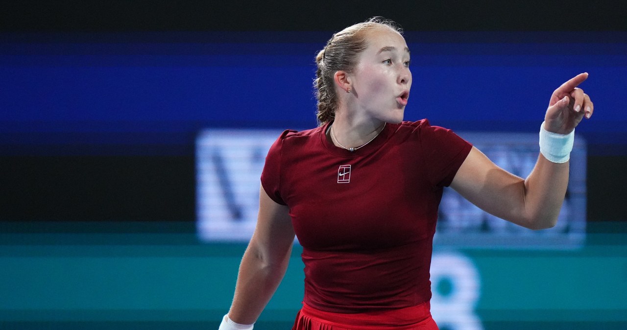 Krótka przygoda Andriejewej z drugą rundą. 69 minut i koniec, to była demolka