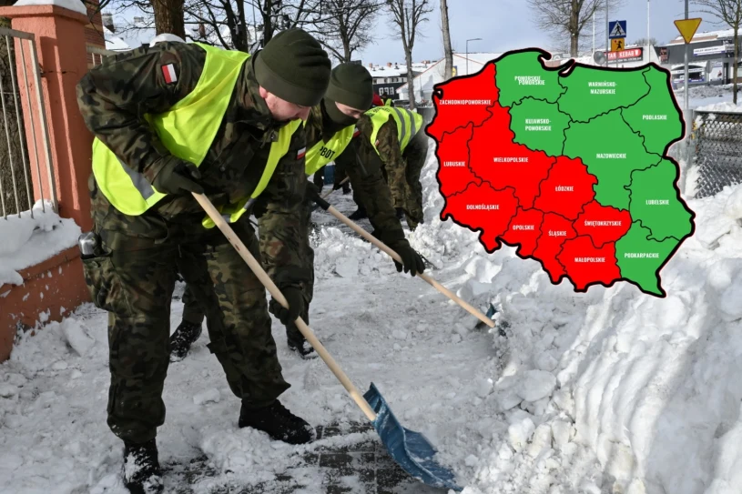 Żołnierzy WOT postawiono w stan gotowości. Powodem zmiany w pogodzie