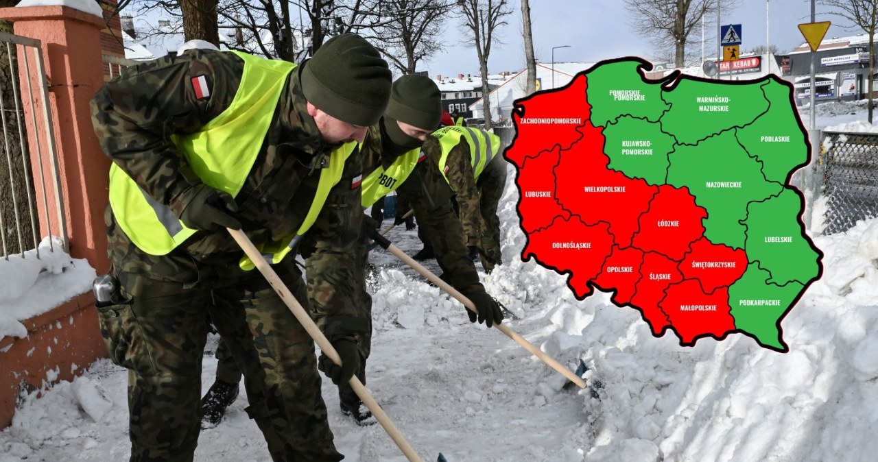 Żołnierzy WOT postawiono w stan gotowości. Powodem zmiany w pogodzie