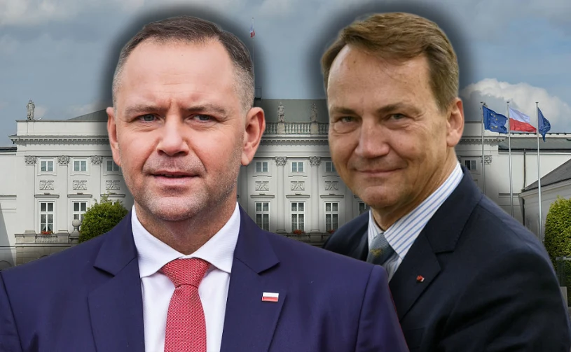 Nawrocki wyciąga rękę do Sikorskiego. Próba porozumienia ws. ambasadorów