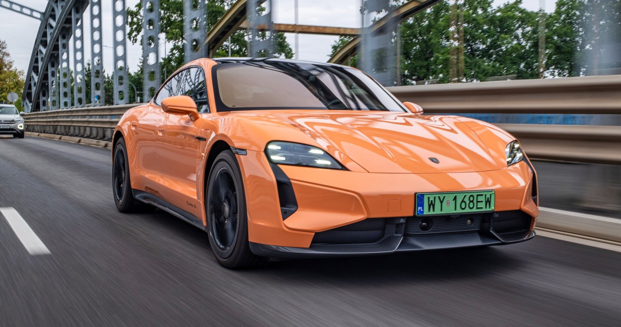 Porsche Taycan Turbo S: Fizyka płacze, gdy wciskasz gaz