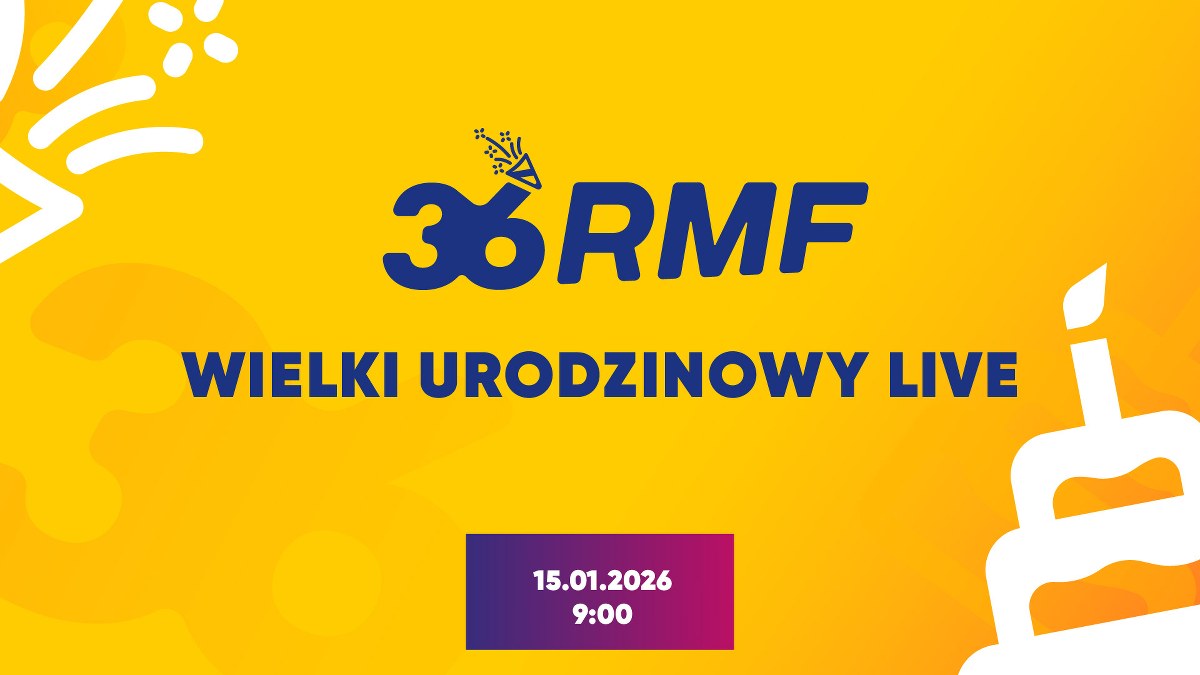 RMF FM obchodzi 36. urodziny. Najdłuższy live w historii radia już trwa!