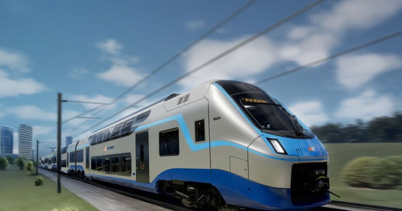Piętrusy dla PKP Intercity. Tak wyglądają nowe pociągi
