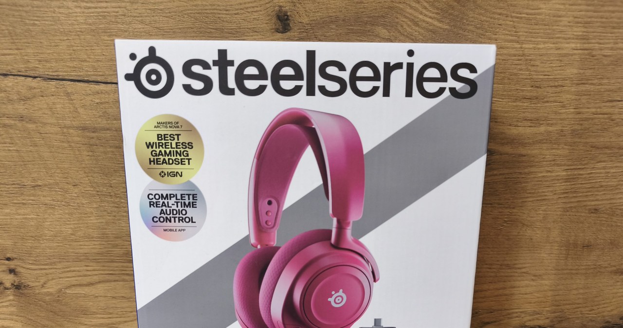 SteelSeries Arctis Nova 7P Wireless Gen 2 - ewolucja sprawdzonej formuły