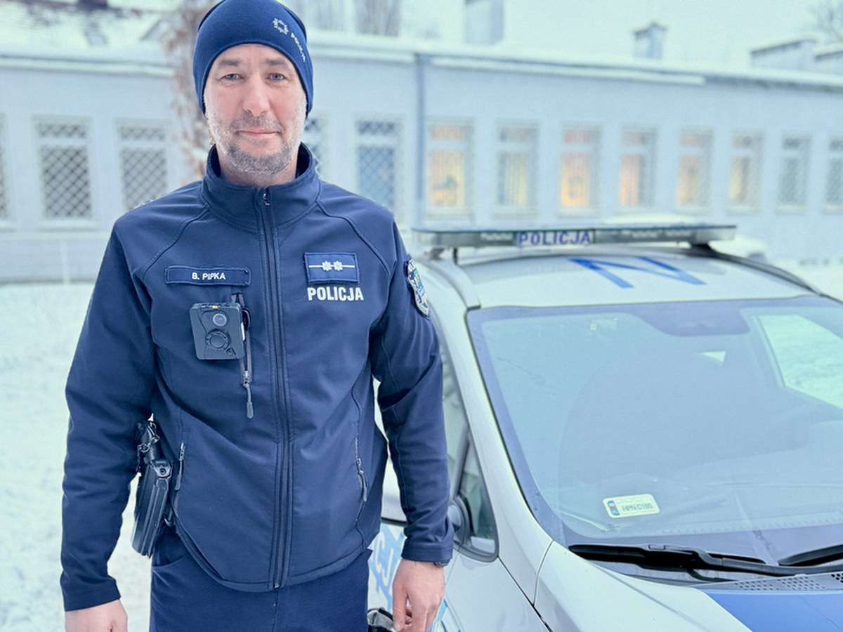 Przed tym policjantem nikt się nie ukryje. Rekordowy dzielnicowy pracuje w Wejherowie