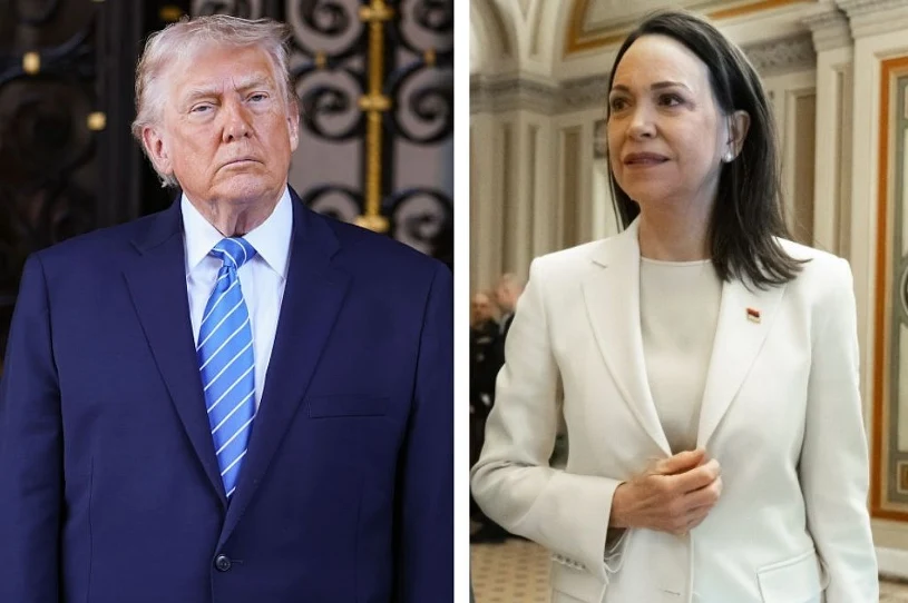 Co z Noblem dla Donalda Trumpa? Prezydent USA spotkał się z Machado