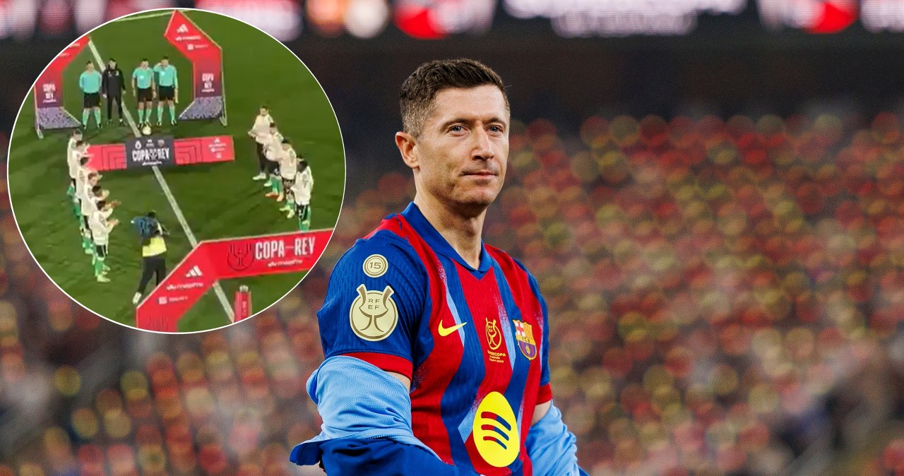 Mecz Barcy opóźniony, sceny w Santander. Lewandowski i spółka się doczekali