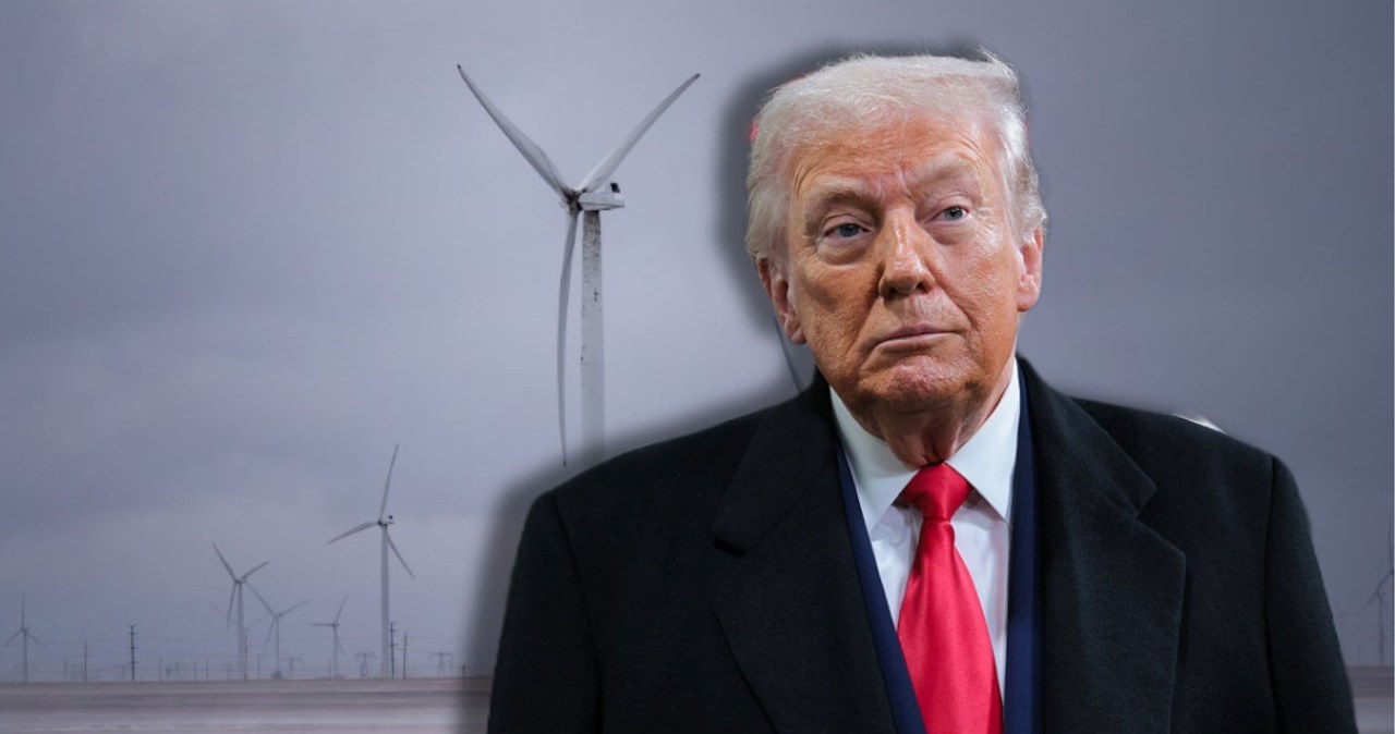 Donald Trump walczy z wiatrakami. Dosłownie. I może wygrać