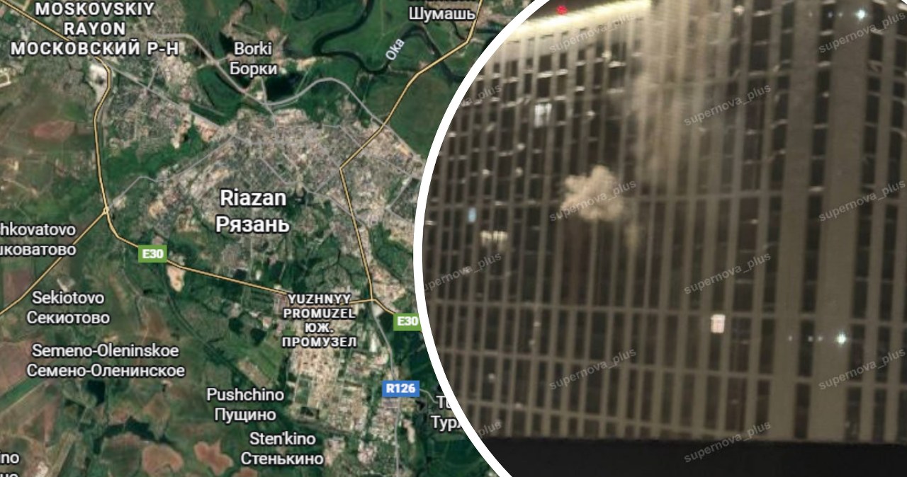 Nocny atak na terenie Rosji. Dron uderzył w budynek, cel miał być inny