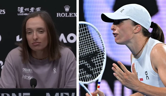 Świątek dostała pierwsze pytanie i nie wytrzymała. Nie mogła tego zostawić