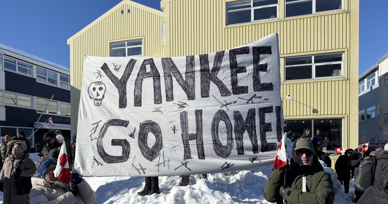 Donald Trump straszy cłami. "Potrzebujemy Grenlandii dla bezpieczeństwa"