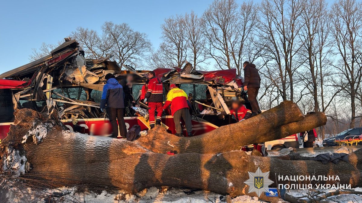 Poważny wypadek autokaru relacji Kijów-Wiedeń. Są ranni