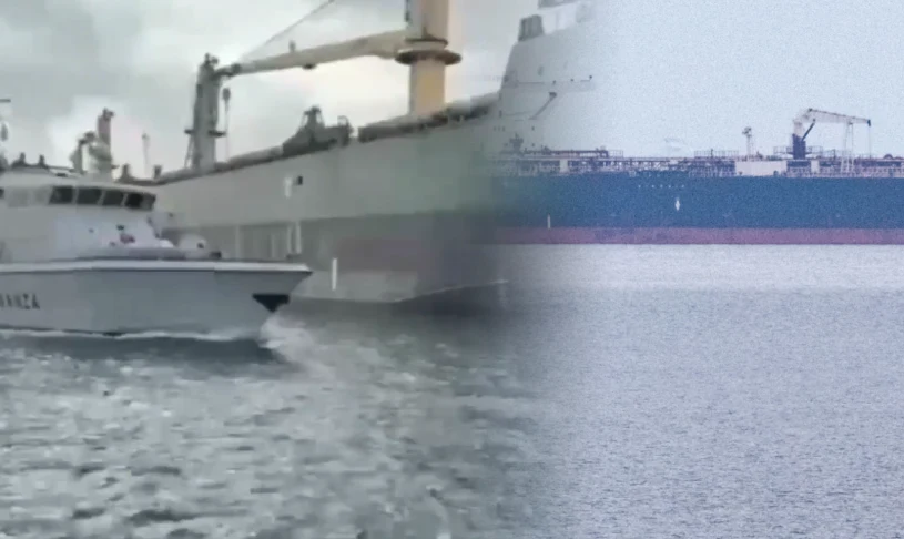 Akcja europejskich służb, rosyjski statek przejęty. Wiadomo, co przewoził