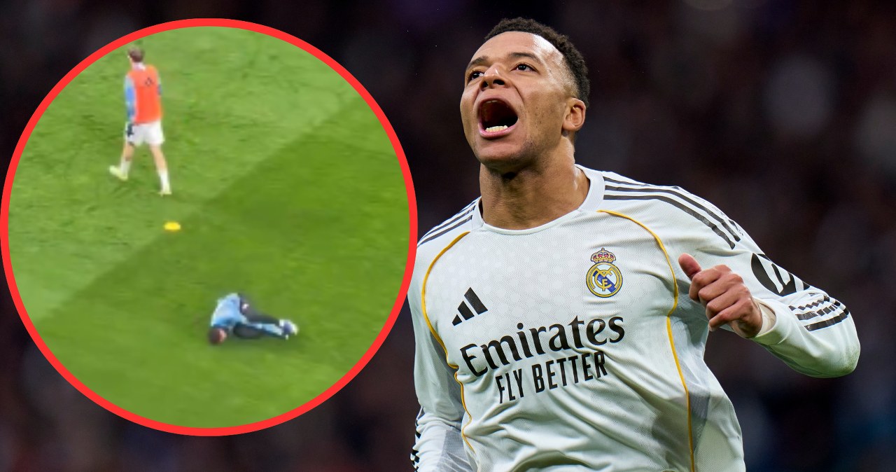 Mbappe zaatakowany przez kolegę z Realu, sceny w Madrycie. Wszystko się nagrało