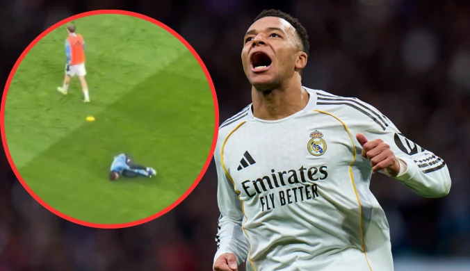Mbappe zaatakowany przez kolegę z Realu, sceny w Madrycie. Wszystko się nagrało