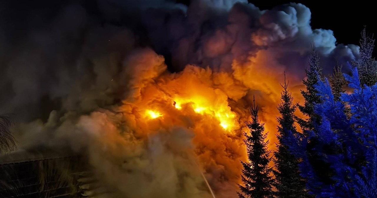 Targanice. Pożar na weselu. W lokalu wybuchł ogień. Pilna ewakuacja