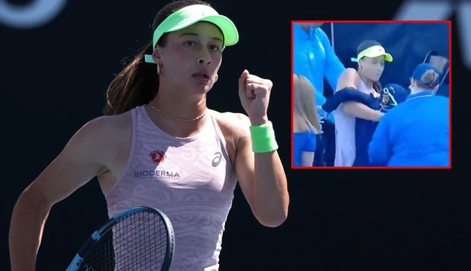 Wielki niepokój na starcie AO. Mecz przerwany, natychmiastowa interwencja