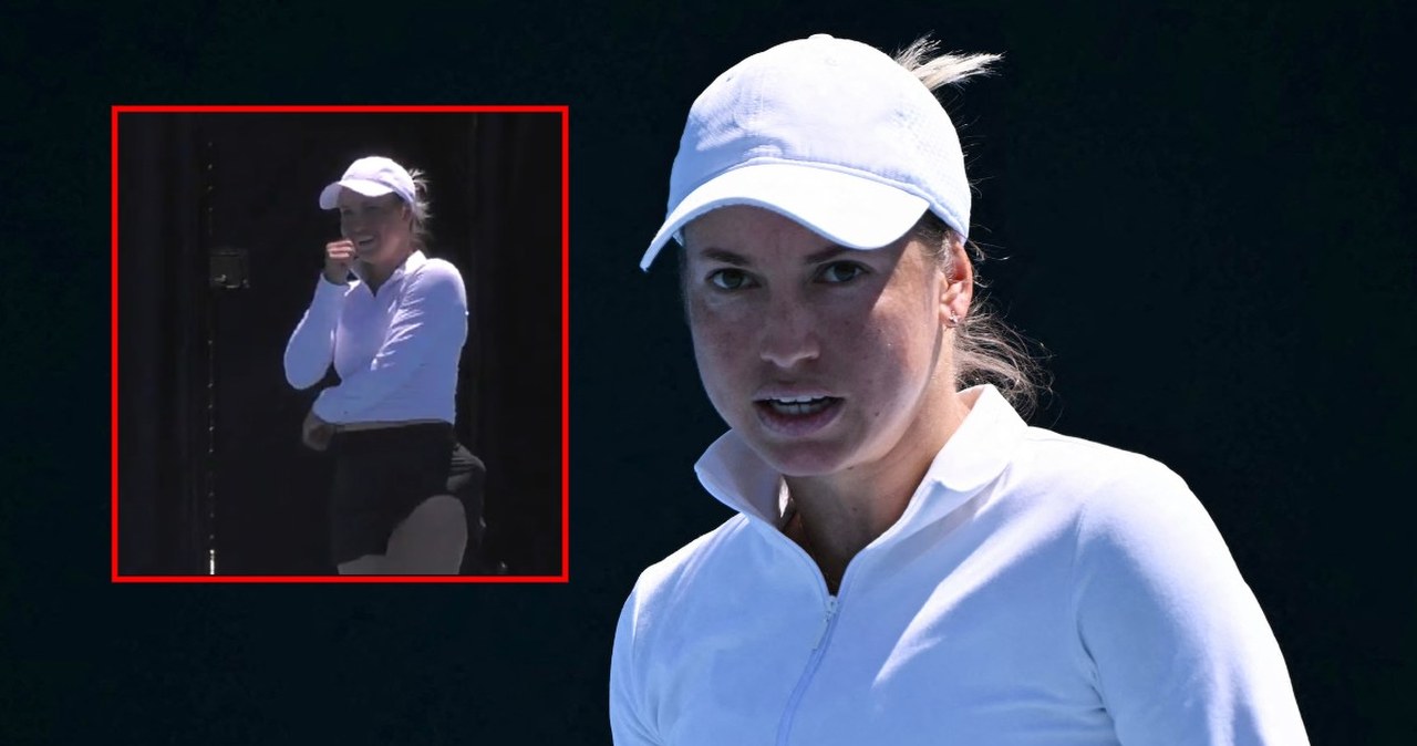 Porzuciła Rosję, a teraz to. Sceny na Australian Open, granica przekroczona