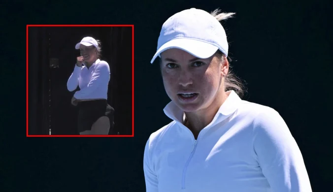 Porzuciła Rosję, a teraz to. Sceny na Australian Open, granica przekroczona