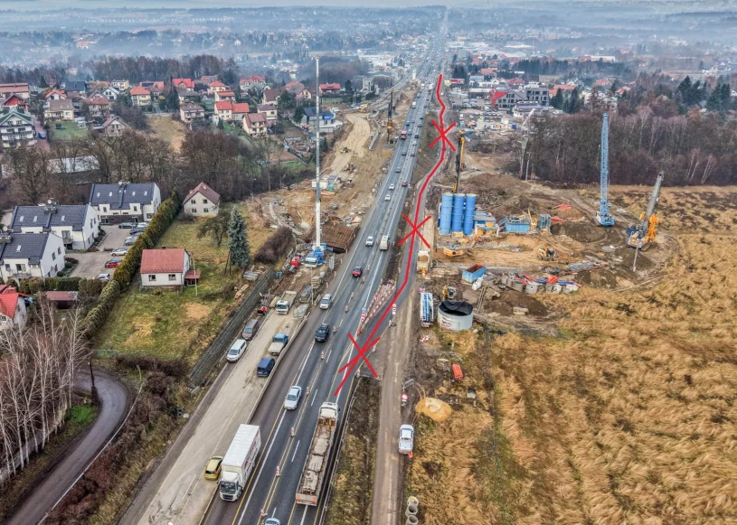 Dziś w nocy GDDKiA zamyka pas na Zakopiance. Kierowców czekają utrudnienia
