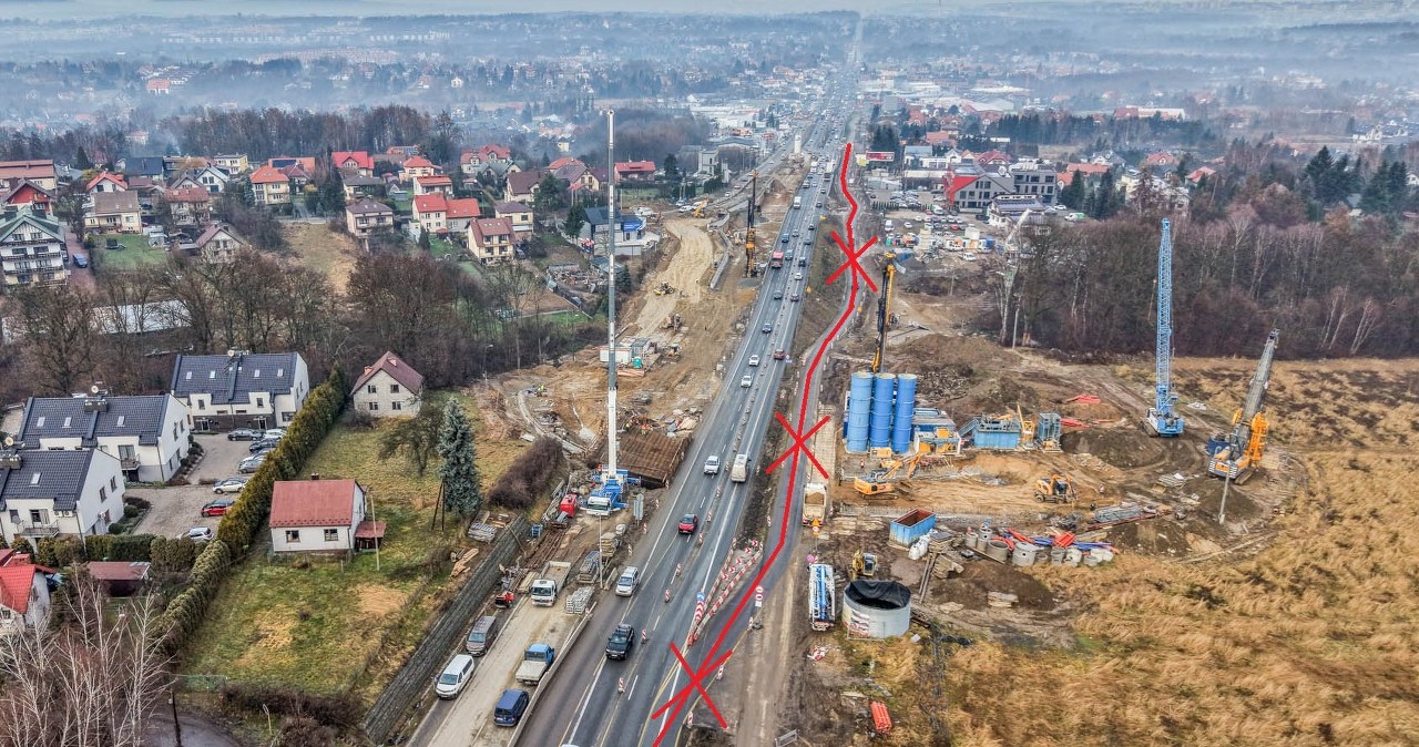 Dziś w nocy GDDKiA zamyka pas na Zakopiance. Kierowców czekają utrudnienia