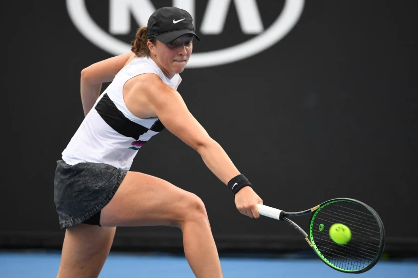 Tak Świątek przywitała się z Melbourne. 6:3 w pierwszym secie, a potem zwrot