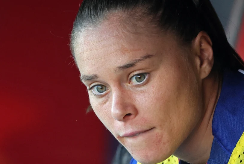 Barcelona świętuje triumf. W tle niecodzienna scena z udziałem Pajor