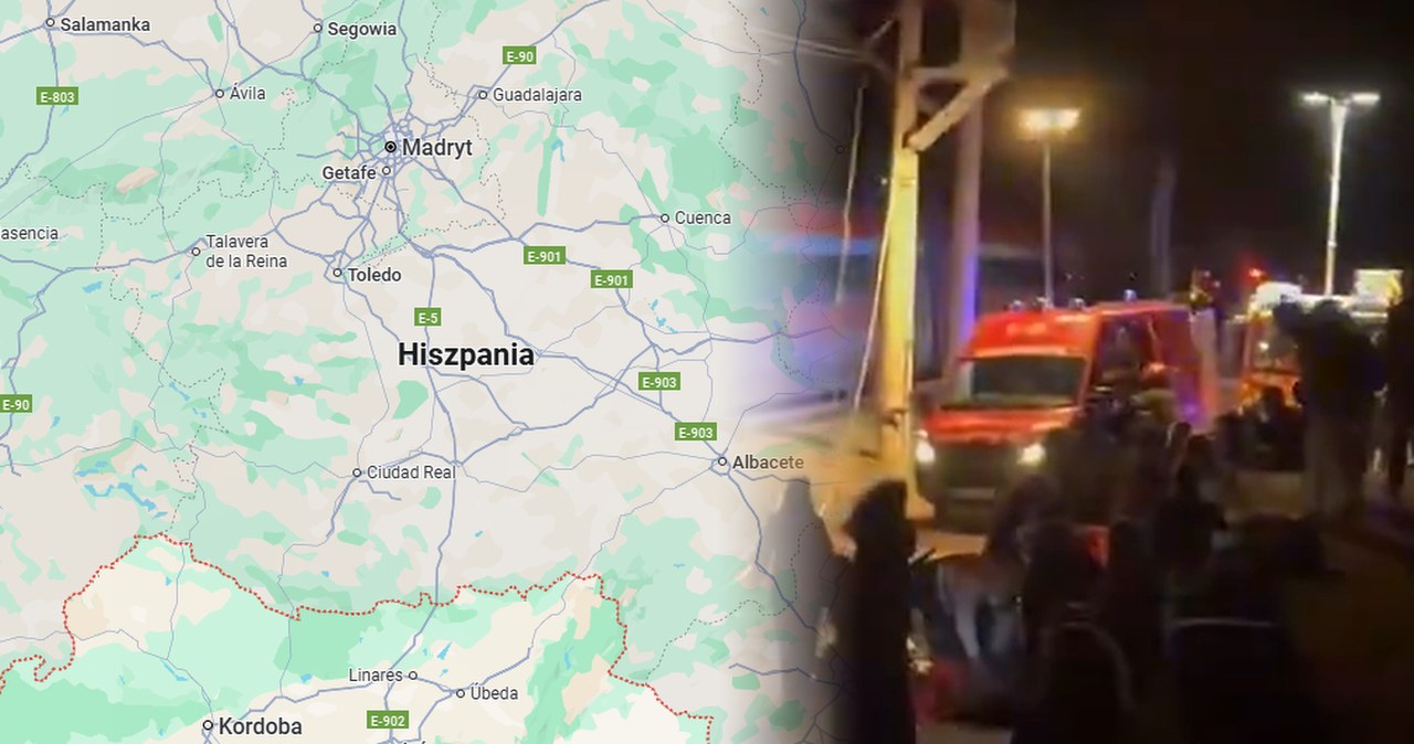 wiadomości,aktualności,Interia Katastrofa kolejowa w Hiszpanii, wykoleiły się pociągi. Są ofiary