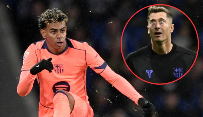 Kuriozalne sceny na oczach Lewandowskiego. Sędzia "skasował" cztery gole