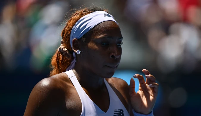 Niedługa przygoda Coco Gauff z pierwszą rundą w Melbourne. Tylko dwa sety