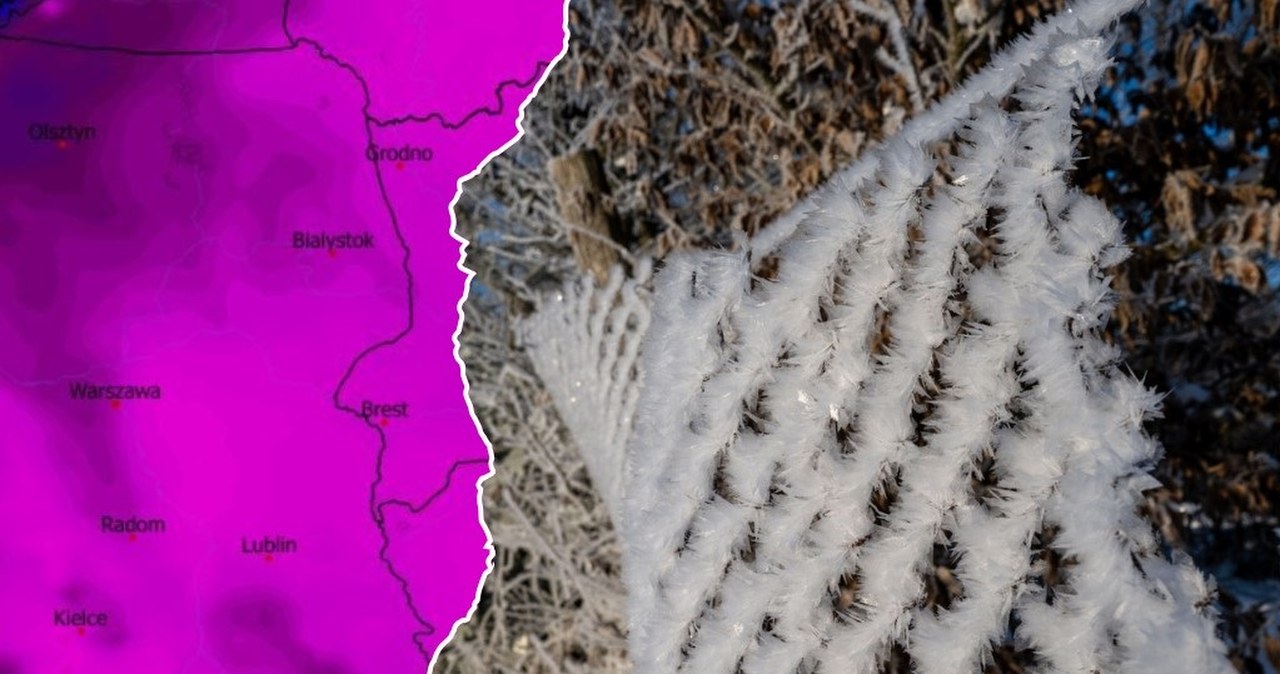 Arktyczny podmuch w Polsce. W jednej z miejscowości niemal -26 stopni