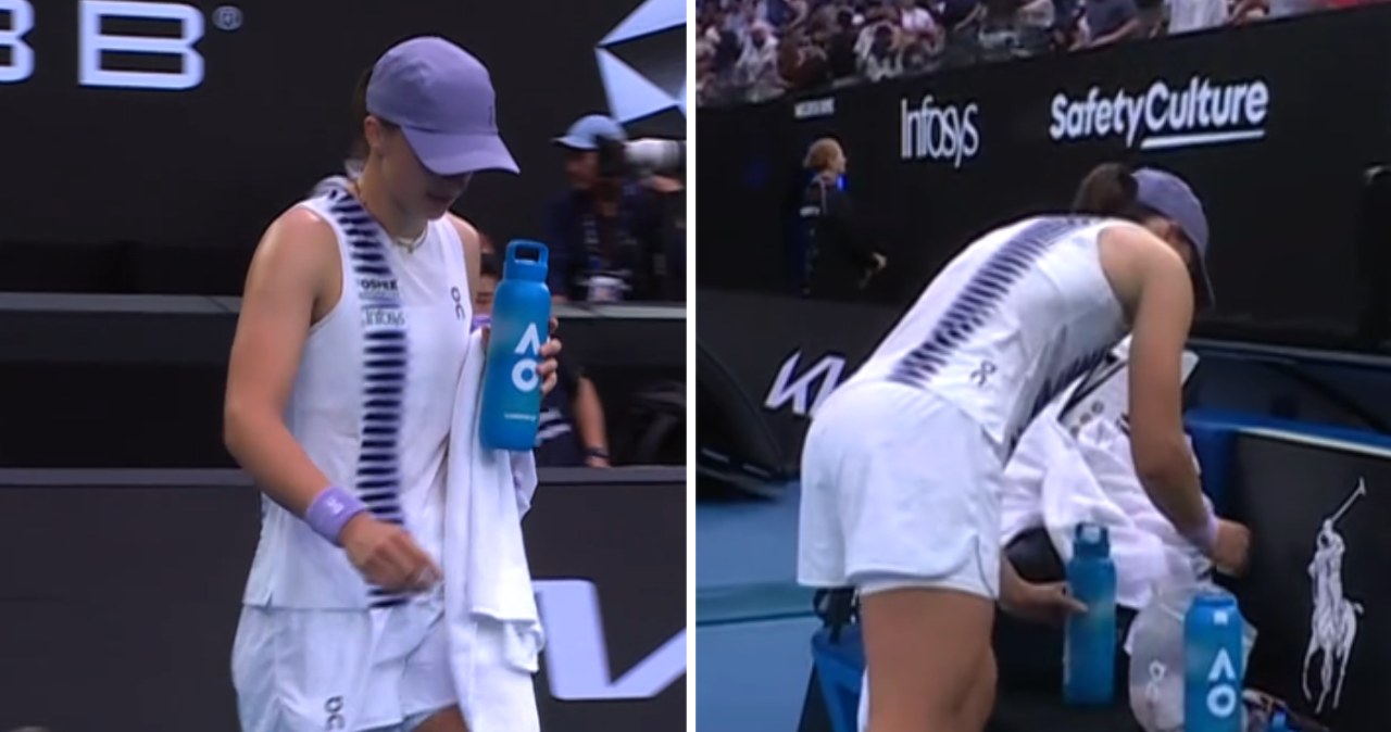 wiadomości,aktualności,Interia Zaskakujący problem Igi Świątek? Polka zeszła z kortu. Jeden szczegół