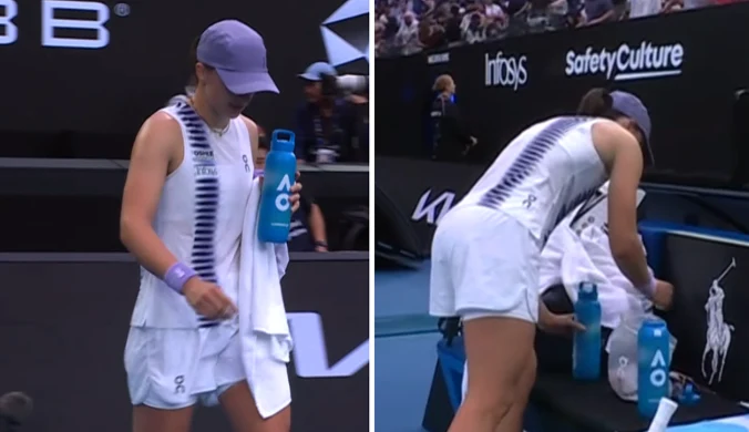 Zaskakujący problem Igi Świątek? Polka zeszła z kortu. Jeden szczegół