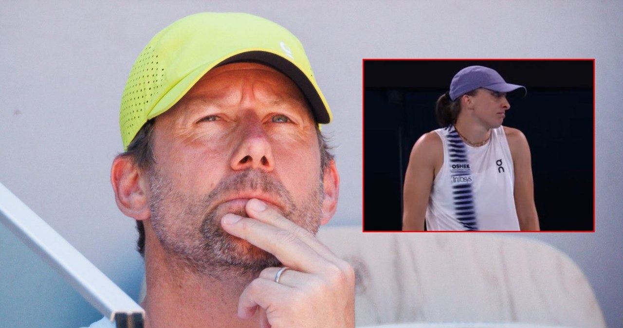 wiadomości,aktualności,Interia ​Świątek tylko wzruszyła ramionami. Niepokojące sceny w Melbourne, Fissette na wszystko patrzył