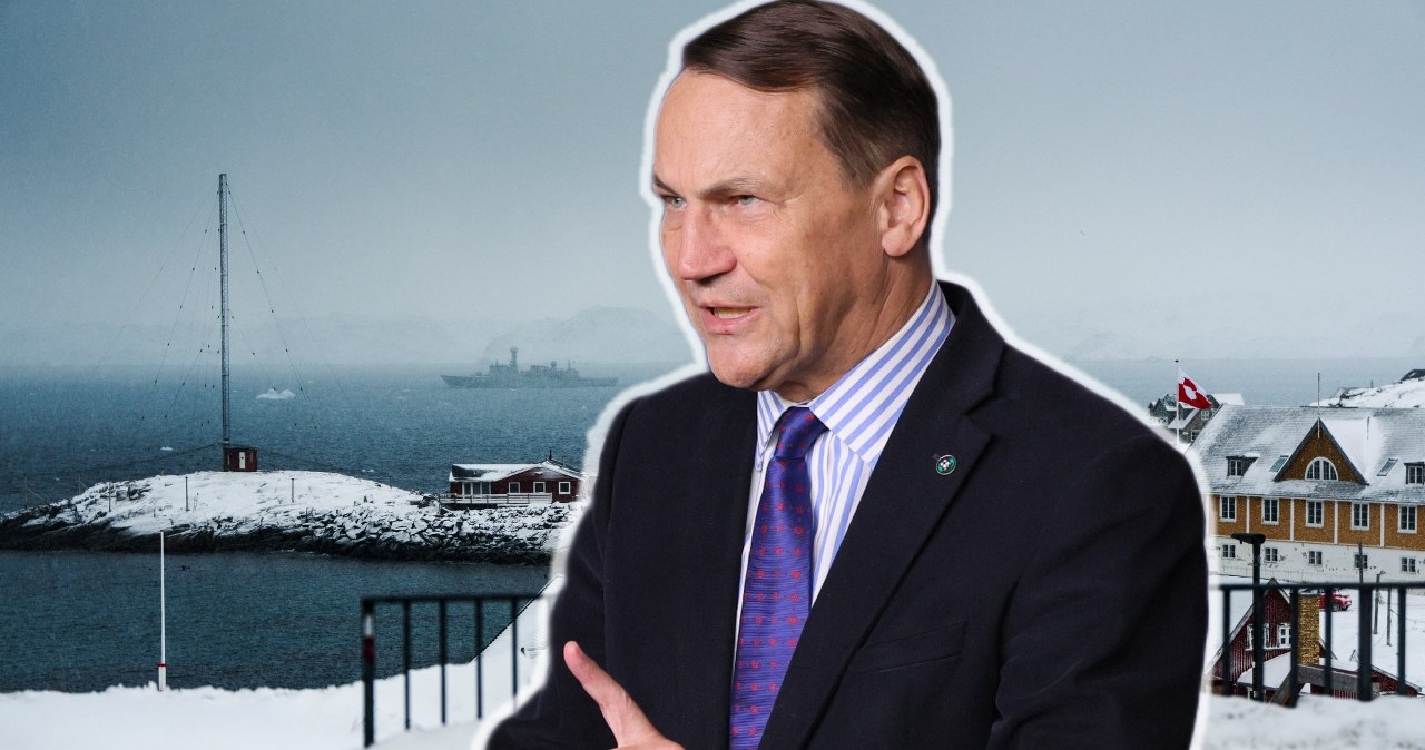 "Obawiam się". Sikorski wprost o sytuacji wokół Grenlandii