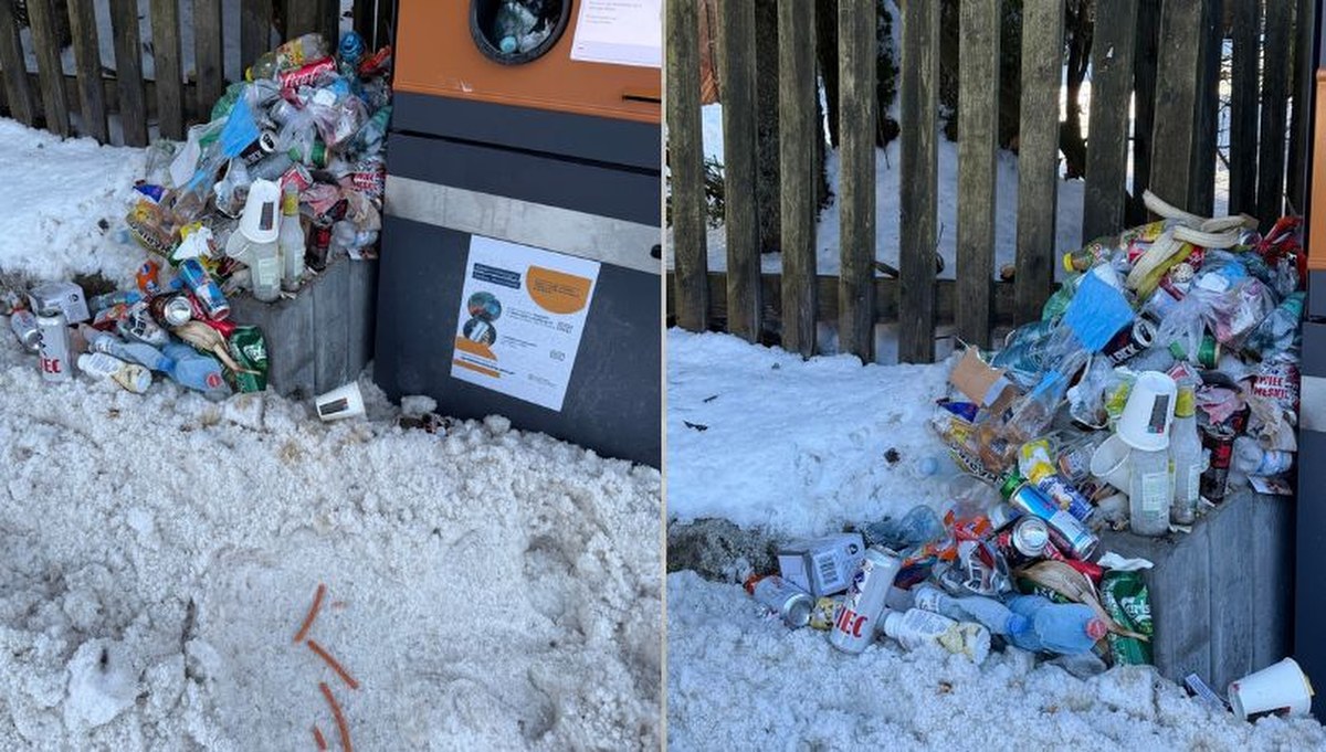 Śmieci i kabanosy na szlaku w Kuźnicach. Pilny apel TPN