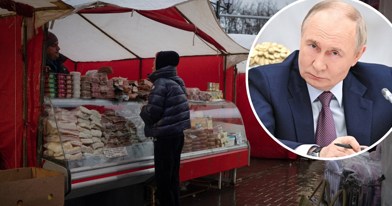 Sprzedawca uderzył w Putina, do sklepu weszli z groźbami. "Niedopuszczalne"