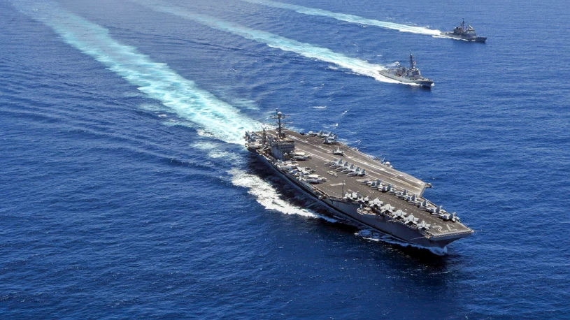 Cały świat śledzi pozycję potężnego lotniskowca USA