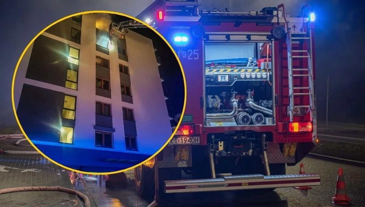 W poniedziałek wieczorem wybuchł pożar w jednym z mieszkań przy ul. Grzegórzeckiej w Krakowie. Z uwagi na duże zadymienie ewakuowano mieszkańców. Znaleźli oni tymczasowe schronienie w podstawionym autobusie MPK.