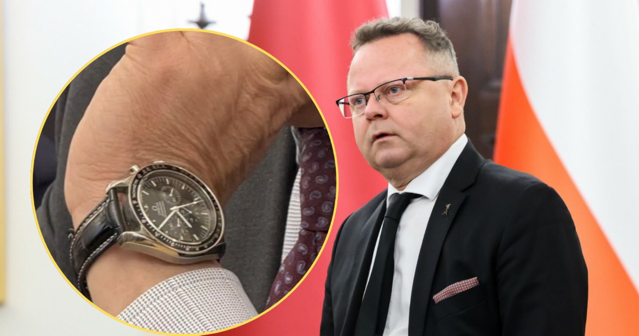 Nie wpisał zegarka do oświadczenia majątkowego? Szejna odpiera zarzuty